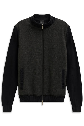 Bugatti Sweater Full Zip | Black