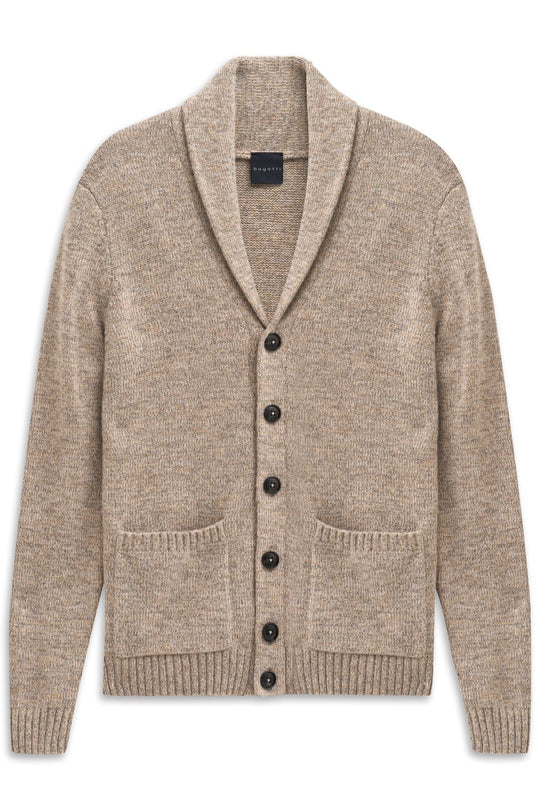Bugatti Button Cardigan | Beige