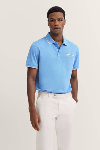 Bugatti Polo Shirt | Light Blue - Caswell's Fine Menswear