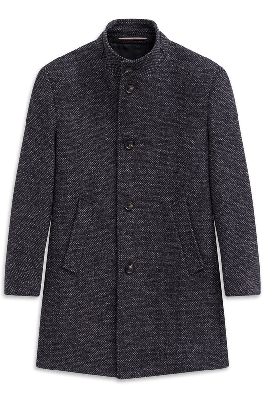 Bugatti Wool Dress Coat | Navy