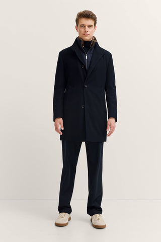 Bugatti Wool Coat | Navy