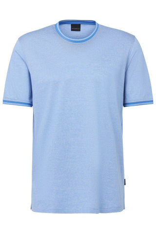 Bugatti Crew Neck Tee | Blue - Caswell's Fine Menswear