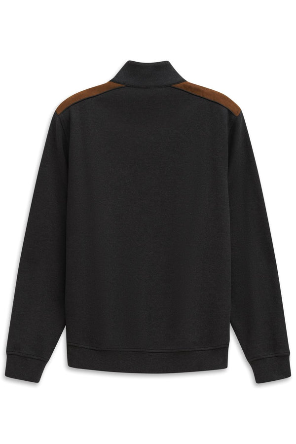 Bugatti Sweater 1/4 Zip | Black