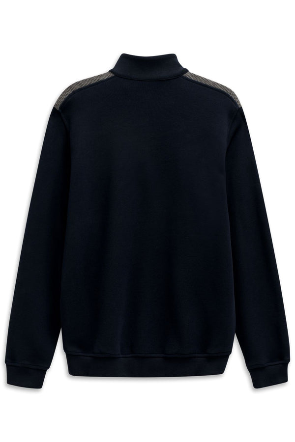 Bugatti Sweater 1/4 Zip | Navy