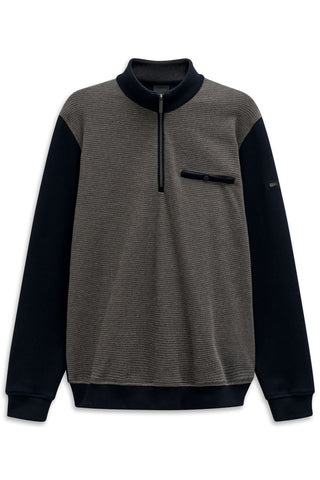 Bugatti Sweater 1/4 Zip | Navy