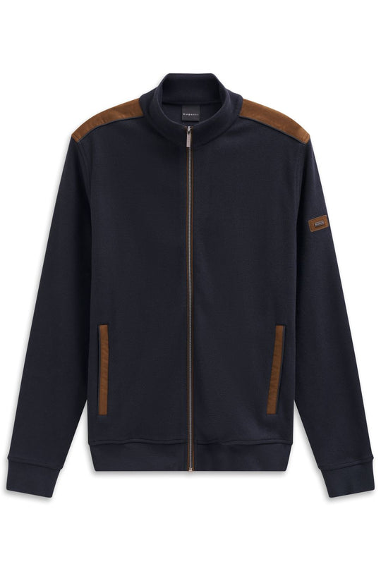 Bugatti Sweater Full Zip | Navy
