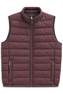 Bugatti Quilted Vest | Burgundy