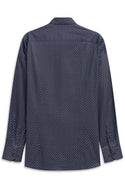 Bugatti Shirt Long Sleeve | Navy/Tan