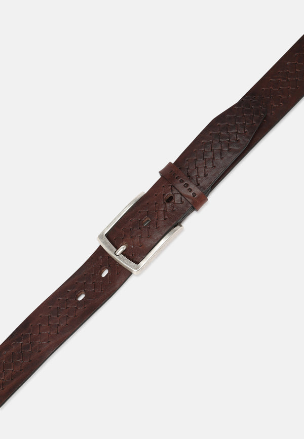 Bugatti Belt 110cm | Brown - Caswell's Fine Menswear