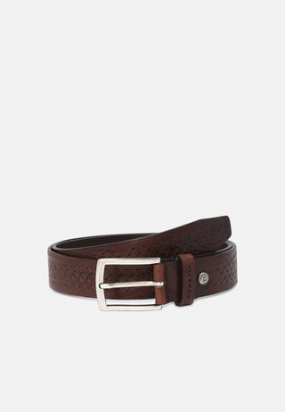 Bugatti Belt 110cm | Brown - Caswell's Fine Menswear