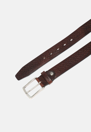 Bugatti Belt 110cm | Brown - Caswell's Fine Menswear