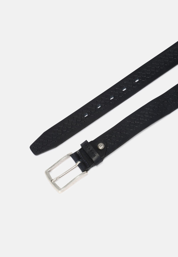 Bugatti Belt 110cm | Navy - Caswell's Fine Menswear