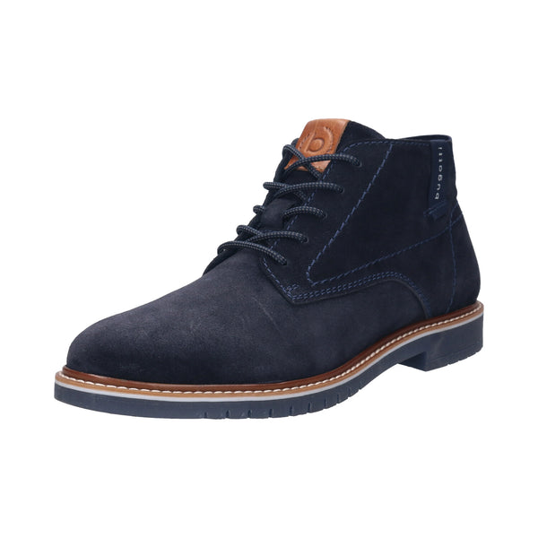 Bugatti Suede Boots | Dark Blue - Caswell's Fine Menswear
