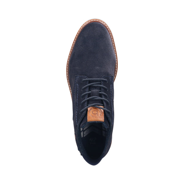 Bugatti Suede Boots | Dark Blue - Caswell's Fine Menswear