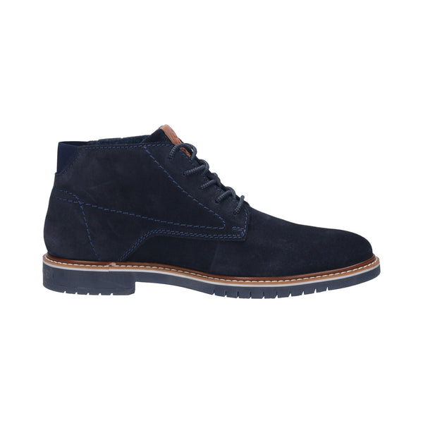 Bugatti Suede Boots | Dark Blue - Caswell's Fine Menswear