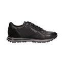 Bugatti Shoe with Zipper | Black - Caswell's Fine Menswear