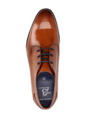 Bugatti Dress Shoe | Congac - Caswell's Fine Menswear