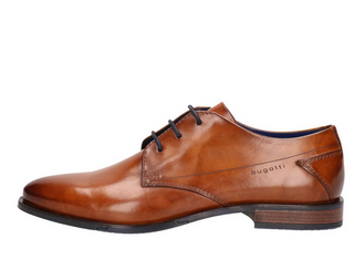 Bugatti Dress Shoe | Congac - Caswell's Fine Menswear