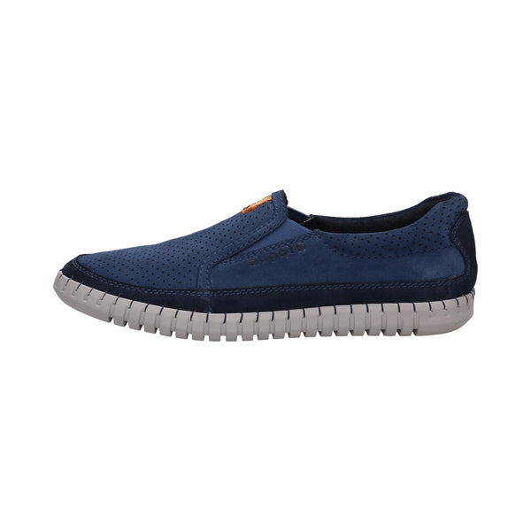 Bugatti Baloo Navy Suede Shoes - Caswell's Fine Menswear