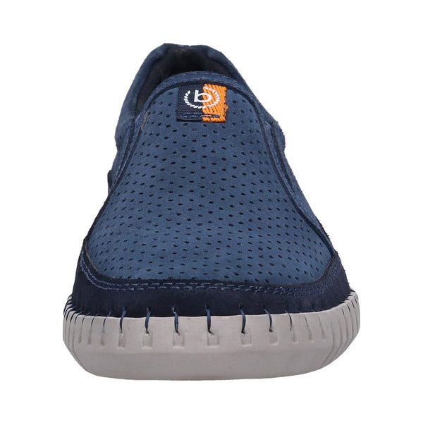 Bugatti Baloo Navy Suede Shoes - Caswell's Fine Menswear