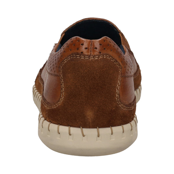 Bugatti Slip on Shoe Baloo | Cognac - Caswell's Fine Menswear