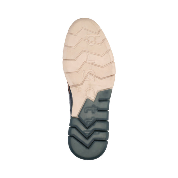 Bugatti Sneaker Simone Dark Blue/Cognac - Caswell's Fine Menswear