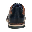 Bugatti Sneaker Simone Dark Blue/Cognac - Caswell's Fine Menswear