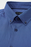 Bugatti Shirt Long Sleeve | Blue - Caswell's Fine Menswear