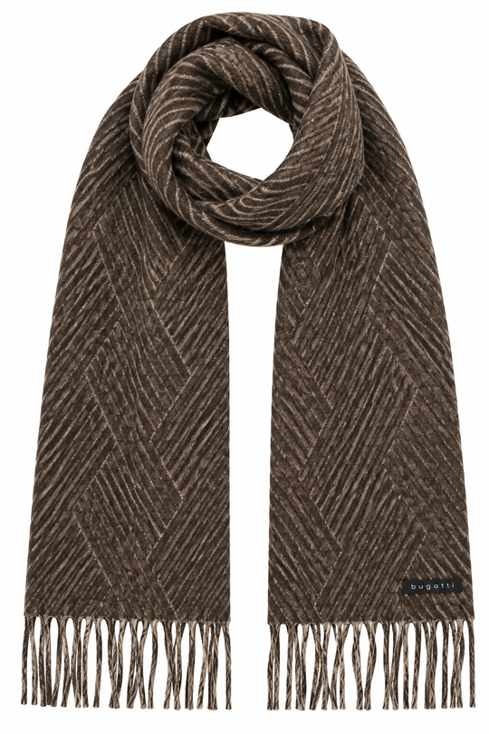 Écharpe de mode Bugatti | Marron clair