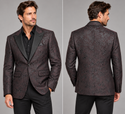 Tallia Tuxedo Jacket | Blackberry