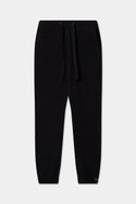 Good Man Jetset Jogger Recycled Cashmere | Black - Caswell's Fine Menswear
