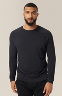 Good Man Varsity Crew, Black - Caswell's Fine Menswear