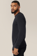 Good Man Varsity Crew, Black - Caswell's Fine Menswear