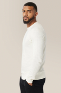 Good Man Varsity Crew, White/Natural - Caswell's Fine Menswear