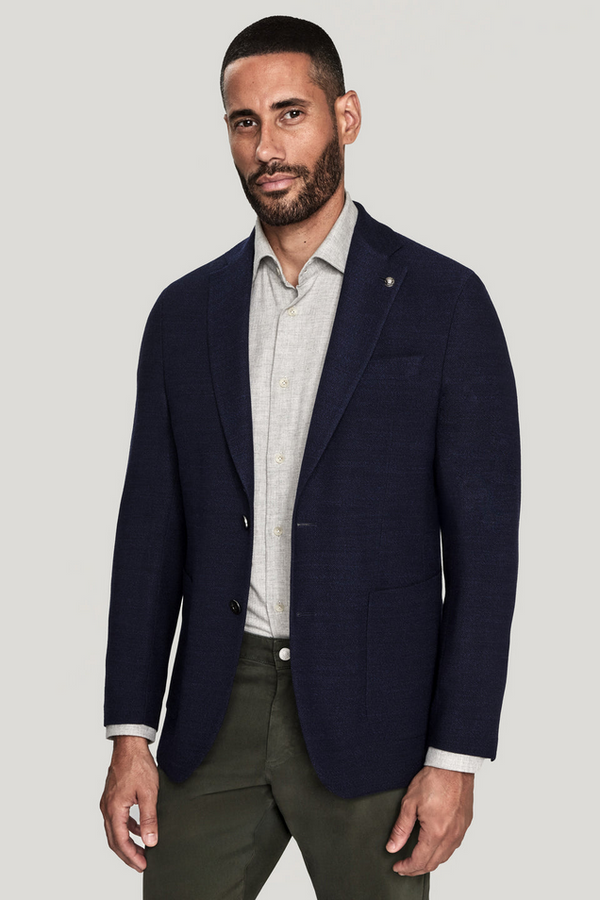 🇨🇦 Jack Victor COMFORTWEAR™ Blazer | Navy - Caswell's Fine Menswear