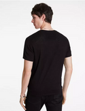 John Varvatos Oil Skull Tee | Black - Caswell's Fine Menswear