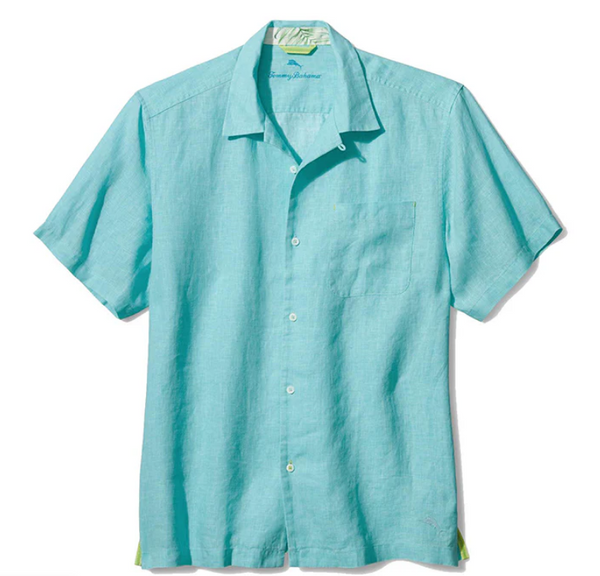 Tommy Bahama Sea Glass Camp Shirt | Lawn Chair - Caswell's Fine Menswear