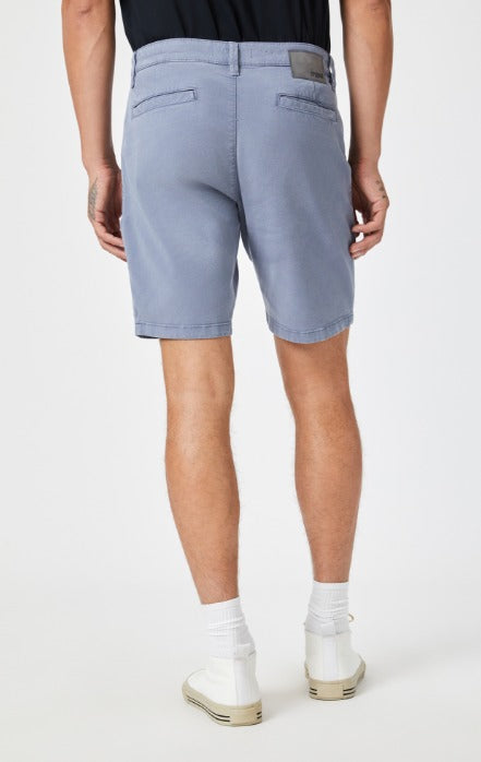Mavi Jacob Crop 9" inseam Shorts Mid Rise | Fint Stone Luxe Twill - Caswell's Fine Menswear