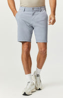 Mavi  Jacob Crop 9" inseam Shorts Mid Rise | Pearl Blue Luxe Twill - Caswell's Fine Menswear