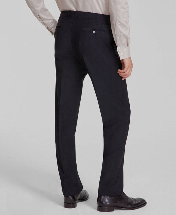 Calvin Klein  X Slim-Fit Wool-Blend Stretch Suit Pants | Black - Caswell's Fine Menswear