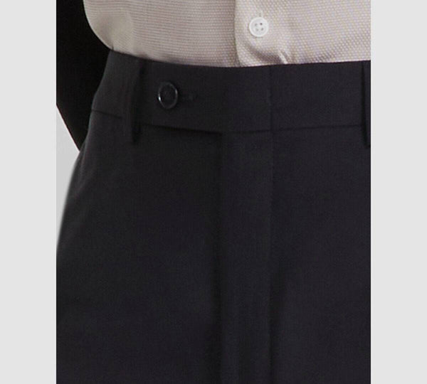 Calvin Klein  X Slim-Fit Wool-Blend Stretch Suit Pants | Black - Caswell's Fine Menswear