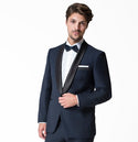 Modern Fit Tuxedo Jacket, Navy - Caswell's Fine Menswear