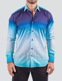 Maceoo Shirt Fibonacci Resistance0310 | Blue