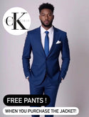 Calvin Klein  X Slim-Fit Wool-Blend Stretch Suit Pants | Black