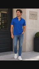 Sugar Polo Shirt LUX | Royal Blue
