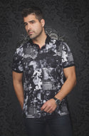 Au Noir Polo | BRANDT, Black