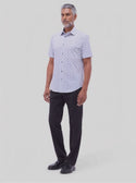 Bugatchi Miles Pattern OoohCotton® Chemise à manches courtes | Platinum