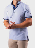 Maceoo Polo Shirt | Light Blue