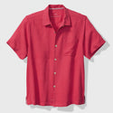 Tommy Bahama Tropic Isles Silk Camp Shirt | Raspberry