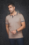 Au Noir Polo| BENZ, Orange